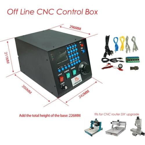 4axis MACH3 Offline CNC Router Control Box 4axis off line for DIY Engraving machine upgrade