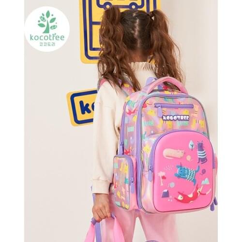 Elementary School 1-3-6 Grade Kids Schoolbag Childrens Lightweight Spine Protection 6-12 Years Old Boys Girls Shoulder Backpack