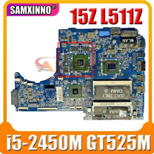For DELL XPS 15Z L511Z Laptop Motherboard i5-2450M CPU GT525M GPU CN-0YHJDK 0YHJDK YHJDK DASS8BMBAE1 100% working