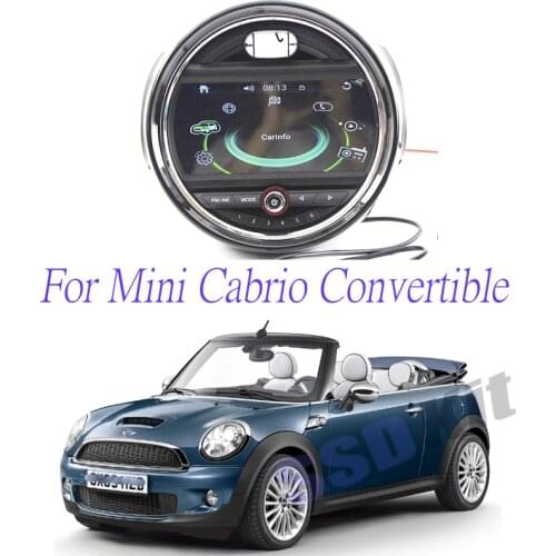 Internet Multimedia For Mini Cooper S One Cabrio Convertible F57 Audio Stereo CarPlay 360 Radio Screen Navigation Car Android