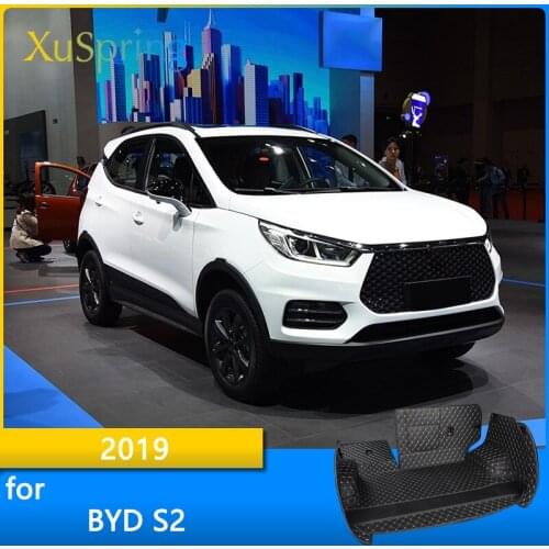 Car Trunk Mat Cargo Liner For BYD S2 2019 Rear Tail Durable Boot Cover Protective Styling