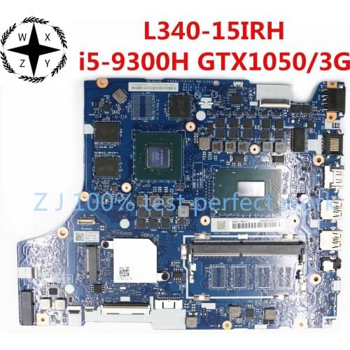 Original For Lenovo L340-15irh Laptop Motherboard With i5-9300H GTX1050/3G 5B20S42311 NM-C362 MB 100% Tested Fast Ship