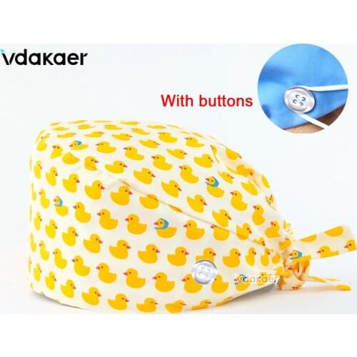 Starry space print Personalized Scrub Hat Health Service Working Hat Beauty Cap Practical Work Scrubs Cap Beautician Caps Unisex