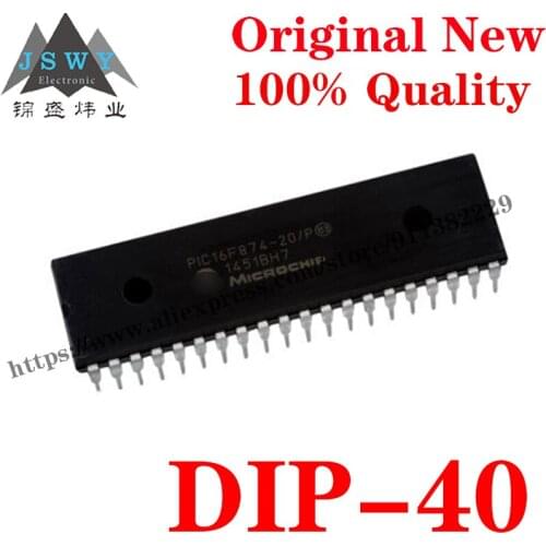 PIC16F876A-I/SP PIC16F874-20/P Semiconductor 8-bit Microcontroller -MCU IC Chip Use for the DIY arduino nano uno Free Shipping