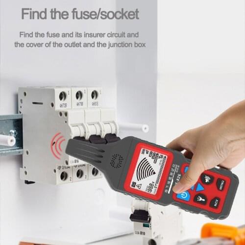 12V-400V NF-826 Portable Wire Trackers Practical Telephone Lines Locator Underground Wires Detector Professional Cable Finder