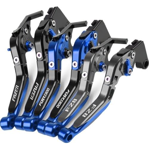Adjustable Folding Extendable Clutch Brake Levers For YAMAHA FZ FZ1 FZ6 FAZER 16 600 FZ6S/FZ6N 700 FZX700 FJR1300 FJR 1300 FZ8