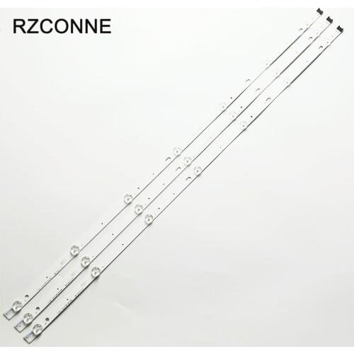 3pcs Led strip 7 lamp for LG Innotek 17Y 43inch_ A-Type 43LJ61_FHD_L 43UJ630V 43UJ634V-ZD 43LJ594V-ZA NC430DGG-AAFX3 HC430DUN