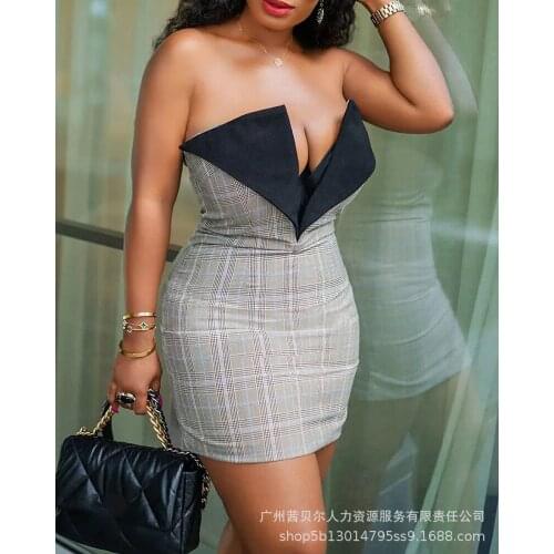 Модные платья в клетку XIKUO China At AliExpress