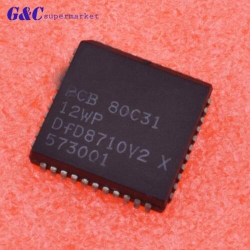 1/5PCS PCB80C31-12WP Encapsulation:PLCC-44 diy electronics