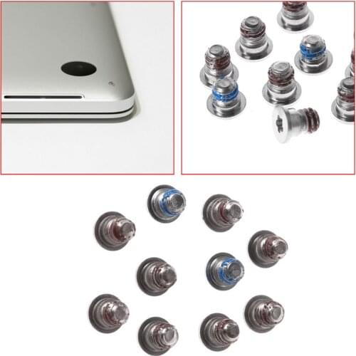 10pcs Screws For MacBook Pro Retina 13.3 inch 15.4 inch A1502 A1425 A1398 Bottom Back Case Cover Screws