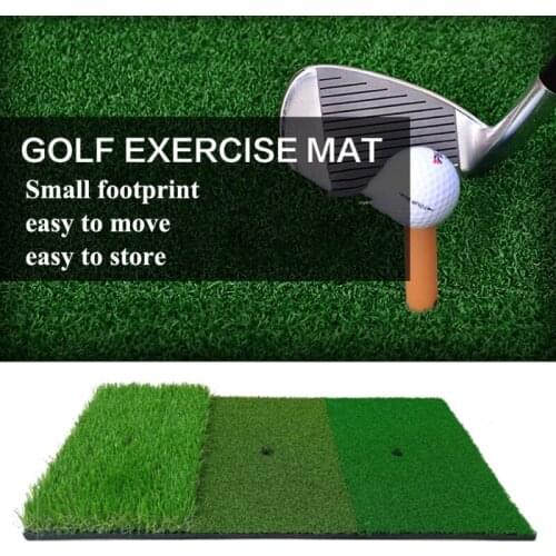 30*60cm Golf Practice Mat Artificial Lawn Grass Rubber Pad Backyard Outdoor Golf Hitting Mat Durable Training Pad f