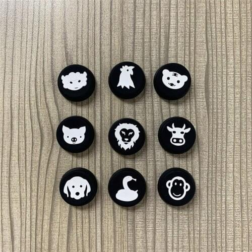 9 In 1 Soft Silicone Thumb Cap Anti-slip Joystick Protective Cover Grips for Sony PS4/PS5 for Xbox ONE S/ONE X Game Controller