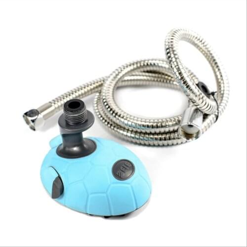 Pet Bathing Tool Shower Water Sprayer Bath Tub Scrubber Outdoor Dog Washing Grooming Massage Remove Hair for Dog Cat Horse