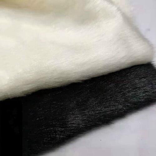 Imitation mink fur grass artificial faux fur fabric cushion decorative background cloth shawl collar plush fabric 0.5X1.6M