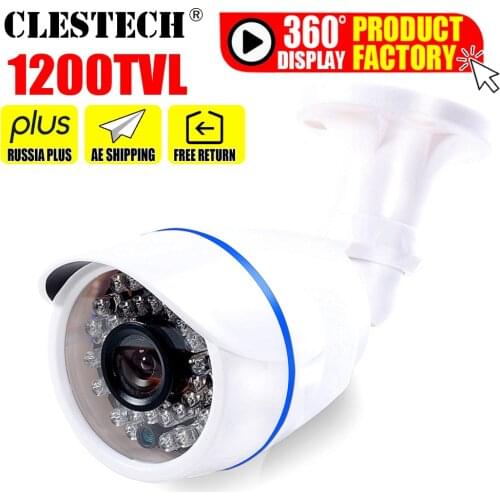 Low Price Sale!1/3"Cmos 1200tvl MG139 HD CCTV Camera IR-cut Outdoor waterproof IP66 Night Vision 30m security monitoring vidicon