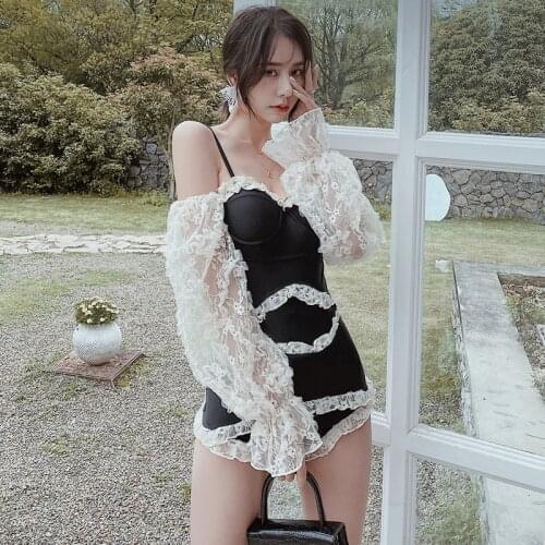 Bathing Suit Women One Piece Beach Wear New Swimsuit Female Web Underwire Push Up Print Polyester Sierra Surfer For Swimwear