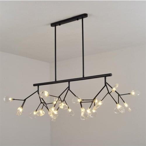 Modern Tree Branch led Chandelier Light Acrylic Firefly G4 Chandeliers Ceiling lamp for Kitchen Art Decor hanging light fixture