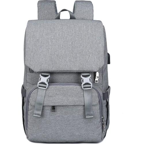 USB Waterproof Stroller Diaper Backpack For Mom Maternity Nappy Women Travel Infant Multifunction Baby Bag Nursing Bag