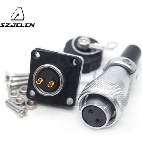 WEIPU WS16- 2 3 4 5 7 9 10 pin metal waterproof connector,Female plug male socket,can be used in industry, aviation