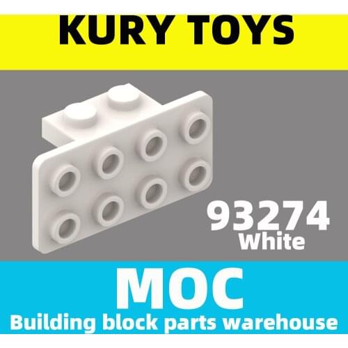 Kury Toys DIY MOC For 93274 Building block parts For Bracket 1 x 2 - 2 x 4 For Modified Plate