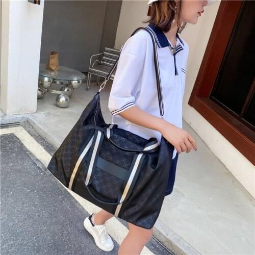 Luxury Waterproof Large Travel Bag Portable Big Brand Duffle Women Crossbody Bags Travel Organier Shoulder Weekend Travel Totes