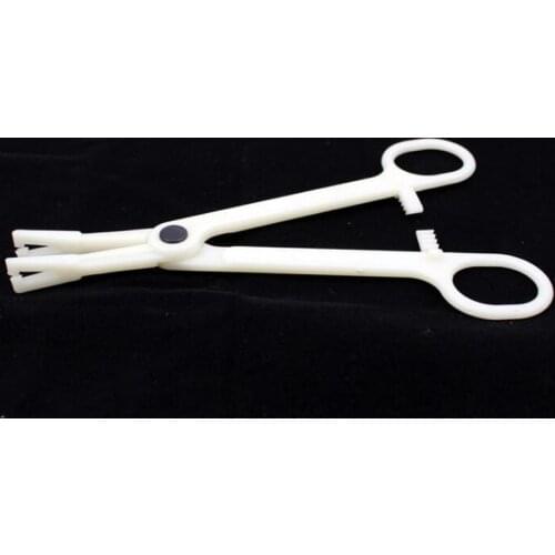 1 Piece Plastic Ear Lip Navel Nose Tongue Septum Forcep Clamp Pliers Tool Disposable Piercing Tool Rings Opening Round Plier