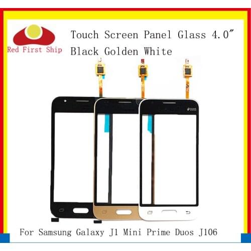 10Pcs/lot For Samsung Galaxy J1 Mini Prime J106 J106H J106F J106M SM-J106F Touch Screen Digitizer Panel Sensor j106 LCD Glass