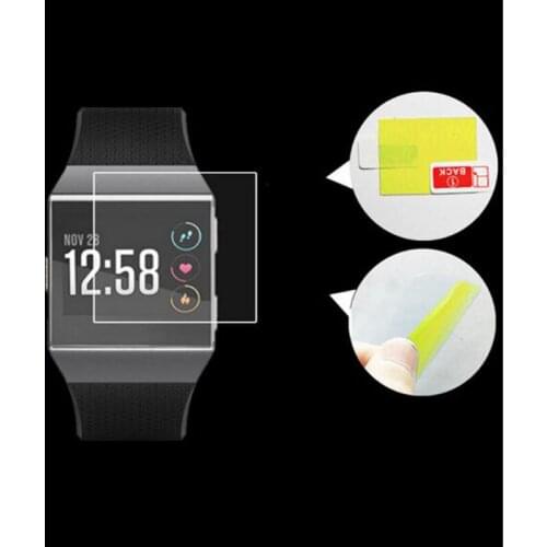2pcs Anti-scratch Soft TPU Ultra HD Clear Protective Film Guard For Fitbit ionic Smart Watch Full Screen Protector Display Cover