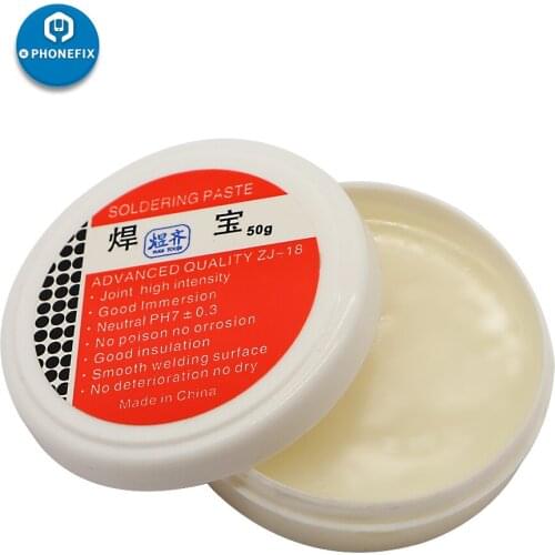 50g Mild Rosin Flux Environmental Soldering Paste for Mobile Phone PCB BGA IC Parts Repair for Rework Station Solder Flux Paste