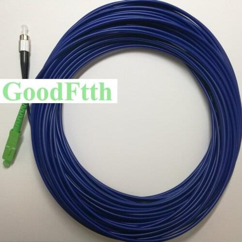 Armoured armored Patch Cord Jumper Cable SC/APC-FC/UPC SM Simplex GoodFtth 100-500m