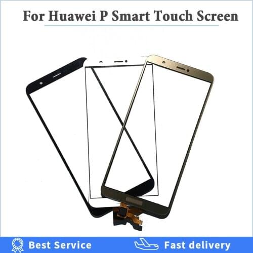 New 5.65'' Screen for Huawei P Smart FIG-LX1 FIG-L21 FIG-L22 Touch Screen Digitizer Sensor Lens Front Glass Panel Outer Glass