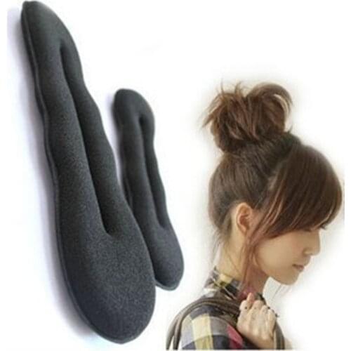 New Listing Sponge Hair Band Clip Bun Maker Former Foam Twist Hair Salon tool! Hair Diy