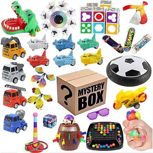Lucky Toy Box Random Colorful Surprise Mysterious Gift Perfect Holiday Gifts For Your Children, Family And Friends
