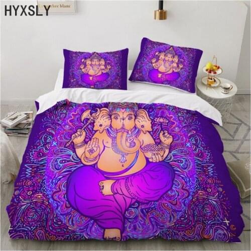 Mandala Luxury Printed Bedding Set Customize Design Duvet Cover and Pillowcase Bohemian Style Bedspreads 2/3pcs Queen Bed Sets