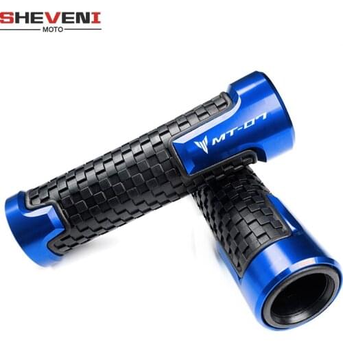 7/8'' 22MM Motorcycle Handle Grips For YAMAHA MT07 FZ07 fz-07 MT09 MT-09 FZ-09 2017 2018 2019 Motorbike handlebar grip MT 07 09