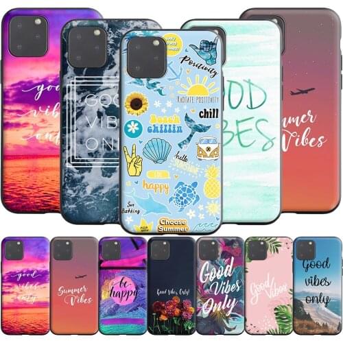 Good Vibes Silicone Case for Realme Narzo 30A GT NEO C3 C25 C21 C20 C17 C15 C12 C11 8 7 7i 6 6i Pro