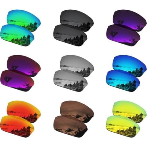 SmartVLT Polarized Replacement Lenses for Oakley Half Wire 2.0 Sunglasses - Multiple Options