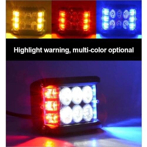 4" 45W Car LED Work Light Bar Cube Side Shooter Pod White Amber Strobe Lamp SUV Led Bar Driving Fog Off-road Bar Work Light