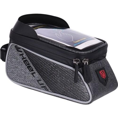 Bike Phone Mount Bag Bicycle Handlebar Mobile Phone Bag Waterproof Touch Screen Bags For IPhone 11 X Plus XS Max Up To 6.4 Inche