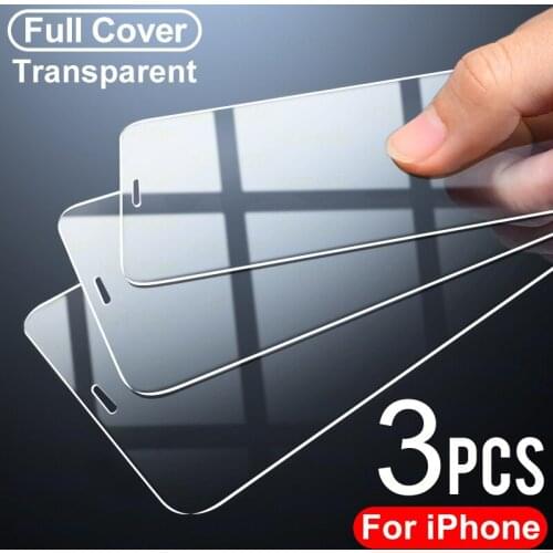 3 Pcs HD Tempered Glass For HUAWEI Y5P Y6P Y7P Y6S Y8S Y9S Honor 9A 9C 9S 9X Lite Protective Glass Full Clear Film