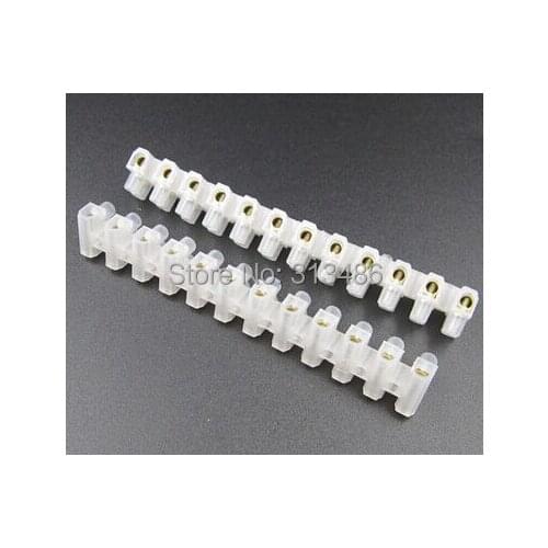 12 Position Barrier Terminal Strip Block X3-2012 20A