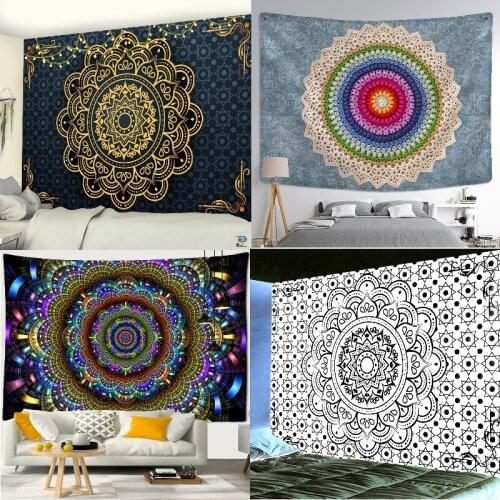 Color geometric stripe printing tapestry wall hanging wall decor bedroom boho wall decor anime room decor one direction Tapestry
