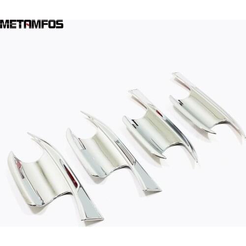 For Volkswagen Golf MK8 Pro R 2021 2022 Chrome Door Handle Bowl Cover Trim Sticker Decoration Exterior Accessories Car Styling