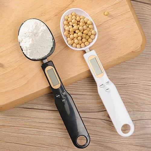 500g/0.1g LCD Display Digital Kitchen Measuring Spoon Electronic Digital Spoon Scale Mini Kitchen Scales Baking Supplies