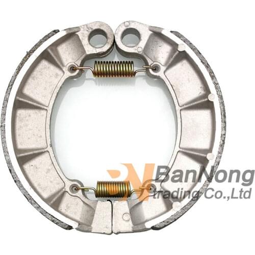 Free shipping Motorcycle Rear Drum Brake Shoes Pad For Honda VT400 VT750 Shadow 400 750 Rear brake drum brake pads leather