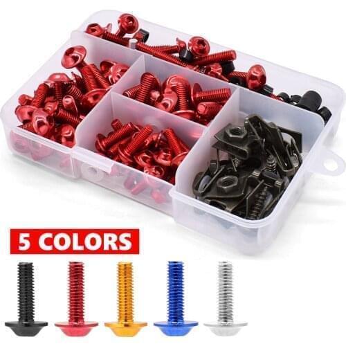 Motorcycle Full Fairing Bolts Kit Screws Fastener Clips Screw Nuts For Yamaha XP500 XP530 xp 530 500 YZ80 YZ85 YZ125 YZ250F