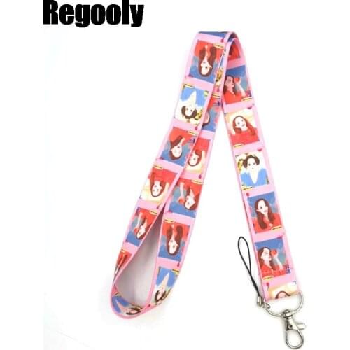 Cute girl Neck Lanyards Cool Neck Strap webbings ribbons Phone Keys ID Card Holder Lanyard For Keys DIY Hang Ropes
