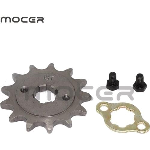 Motorcycle Steel 520 20MM 10 11 12 13 14 15 16 17 T Front Engine Sprocket Chain For Buggys Zongshen HONDA Lifan Loncin Jialing