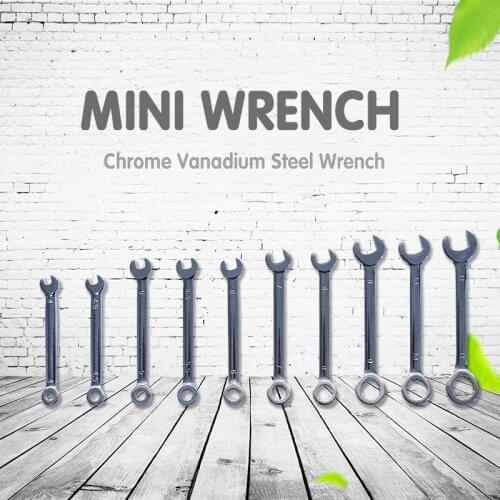 10pcs Metric/Inch Ratchet Combination Wrench Set Home Bicycle Car Repair Ring Spanner Socket Wrenches Hand Tools Set