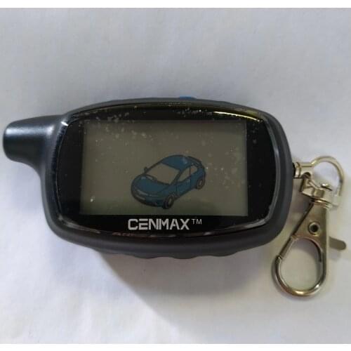Russia CENMAX ST 7A Russian LCD remote control for CENMAX ST7A 7A LCD keychain car remote 2-way car alarm
